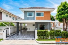 ขาย/เช่า บ้านเดี่ยว 2 ชั้น เพอร์เฟค พาร์ค สุวรรณภูมิ 4  ทำเลร่มเกล้า–มีนบุรี ใกล้สนามบินสุวรรณภูมิ