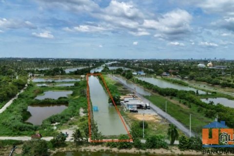 ขายที่ดิน 5 ไร่ บางเสาธง สมุทรปราการ แปลงใหญ่ ทำเลกำลังพัฒนา เข้า ออกสะดวกหลายเส้นทาง