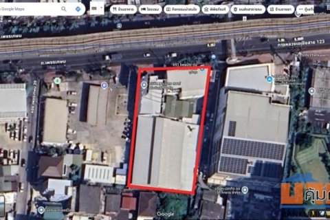 ขายหรือให้เช่าที่ดินพร้อมโรงงาน อาคารพาณิชย์ ขนาด 1-3-26 ไร่ ทำโชว์รูมได้ ติดถนนซอยเพชรเกษม 37-39 ใกล้ซีคอนบางแค