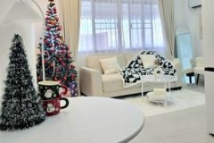 อิมเพรสทาว์น คอนโด ห้องมุม ตกแต่งทันสมัย กั้นห้องนอนแบ่งสัดส่วนชัดเจน ฟรีเฟอร์นิเจอร์ และเครื่องใช้ไฟฟ้า