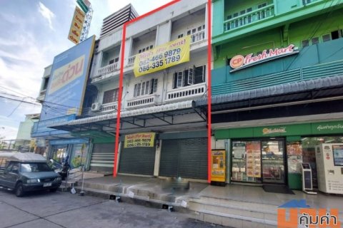 ให้เช่า/ขายอาคารพาณิชย์ 3 ชั้นครึ่ง 2 คูหา หมู่บ้านธนินทร ย่านดอนเมือง ตึกติดถนนใหญ่ วิภาวดีรังสิต 35