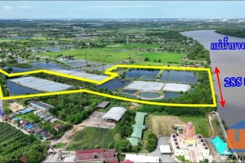 ขายที่ดินติดแม่น้ำบางปะกง 59 ไร่ ตรงข้ามท่าเรือบ้านโพธิ์ ต.บ้านโพธิ์ อ.บ้านโพธิ์ จ.ฉะเชิงเทรา