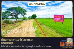 WR-994947 ที่ดินท่ามะกา 10 ไร่ 30 ตร.ว. กาญจนบุรี ใกล้สำนักงานขนส่งจังหวัดกาญจนบุรี (สาขาอำเภอท่ามะกา)