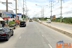 ที่ดินติดถนน บางกรวย-ไทรน้อย 46 ไร่กว่า ใกล้ตลาดพงศ์ไพบูลย์ แหล่งชุมชน เดินทางสะดวก