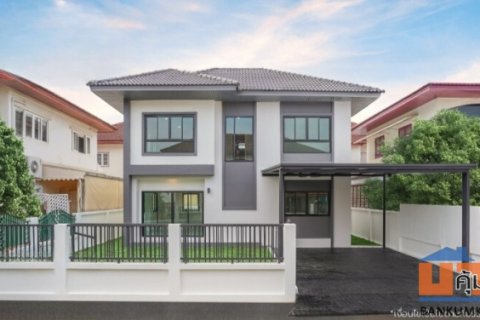 ขายบ้านมือสองตกแต่งใหม่ โครงการ รติรมย์ 2 (Ratirom 2) ราชพฤกษ์-กาญจนาภิเษก (ซ.สวนผัก32) เนื้อที่ 52 ตร.ว. ใกล้ทางด่วนศรี