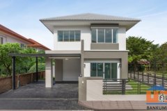 ขายบ้านมือสองตกแต่งใหม่ หลังมุม โครงการ กฤษดา ลากูน ปิ่นเกล้า – พระราม 5 (Krisada Lagoon Pinklao Rama 5) เนื้อที่ 54.1