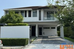 ขายบ้านเดี่ยว 2 ชั้น นันทวัน ปิ่นเกล้า-ราชพฤกษ์ พร้อมเข้าอยู่ ทำเลติดถนนใหญ่