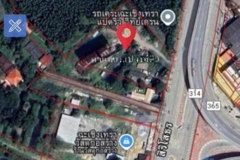 ขายที่ดิน 4 ไร่ 45 ตร.วา ติดถนนใหญ่ ทำเลทอง ใกล้โรบินสัน ตำบลโสธร