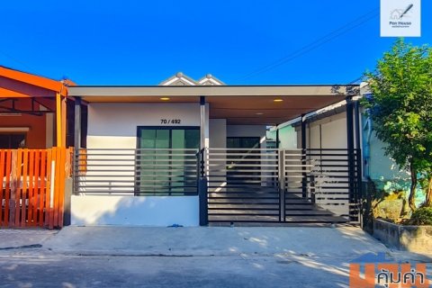 ขาย บ้านเดี่ยว 1ชั้น 3ห้องนอน ย่านหนองจอก มบ.อมรทรัพย์ ถ.อยู่วิทยา16 สุวินทวงศ์ รีโนเวทใหม่ ต่อเติมเต็ม พร้อมอยู่