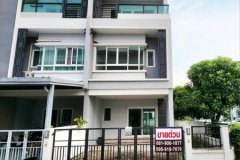 พิเศษ ทาวน์โฮมย่านวัชรพล 3ชั้น หลังมุม สวย : ม.เดอะริคโค้ ทาวน์ วัชรพล ซ.ร่วมมิตรพัฒนา ท่าแร้ง บางเขน