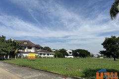 ขายที่ดินเปล่า 273 ตรว. ม.กฤษดานคร 21 บางนา กม6. แปลงสวย ติดทะเลสาบ 180 องศา ใกล้ Mega บางนา