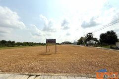 แบ่งขายที่ดิน 3 ไร่ ถมแล้ว หน้ากว้าง ทำเลดี ติดถนนใหญ่ ซ.หทัยราษฏร์ 50 คลองสามวา กรุงเทพ