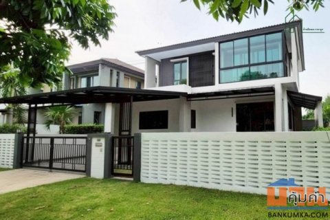 ขายด่วนบ้านเดี่ยว ฮาบิเทีย ออร์บิต หทัยราษฏร์ คลองสามวา