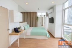 ขายคอนโด The Coast Condo ชั้น 12A ห้องมุม แต่งครบพร้อมเข้าอยู่ ทำเลดี ติดทางด่วน ใกล้ BTS บางนา