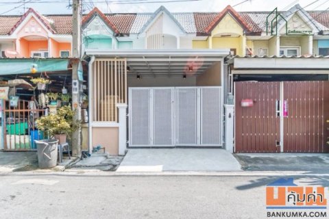 หมู่บ้านรัตนาธิเบศร์ บางใหญ่ หน้าหมู่ติดรถไฟฟ้า สถานีตลาดบางใหญ่