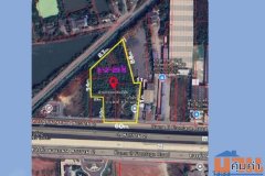 ที่ดินเปล่า ติดถนนพระราม2 เนื้อที่ 6-2-29 ไร่ อ.เมือง จ.สมุทรสาคร