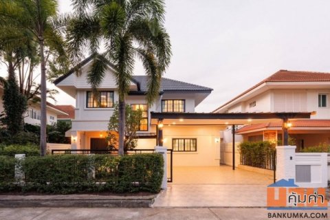 บ้านสวยในโครงการหมู่บ้านพิมุกต์4 ติดถนนวงแหวน 2 ตรงข้าม โฮมสุขภัณฑ์ เชียงใหม่