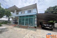 ขายบ้านเดี่ยว 2 ชั้น หมู่บ้านพัฒนาชุมชนเปรมวดี พุทธมณฑลสาย 3 พร้อมเรือนรับรอง แปลงสวย ทำเลดี