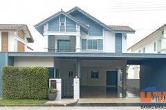 ขายบ้านเดี่ยว2 ชั้น 63ว2 ใหม่ 4น3น้ำ3จอด +สำนักงานส่วนตัว พท.รวม 325 ตรม.ใกล้ด่วนใหม่ลำลูกกา