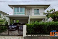 ขายด่วน บ้านเดี่ยว 2 ชั้น หมู่บ้านชัยพฤกษ์ บางใหญ่(เฟส 4)  ตำบลเสาธงหิน อำเภอบางใหญ่ จังหวัดนนทบุรี อยู่ต้นๆโครงการ