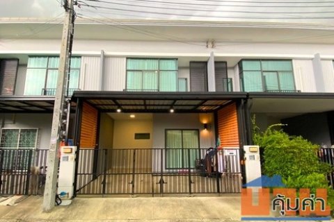 ขายถูกที่สุดในโครงการ !! ทาวน์โฮม พฤกษาวิลล์85  เลียบคลองทวีวัฒนา ทำเลดีมาก เฟอร์นิเจอร์ครบพร้อมเข้าอยู่