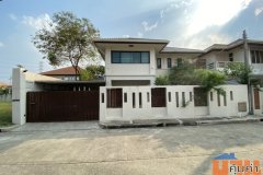 ขายบ้านเดี่ยว โครงการหมู่บ้านแกรนด์คาแนล (ประชาชื่น) อำเภอปากเกร็ด จังหวัดนนทบุรี