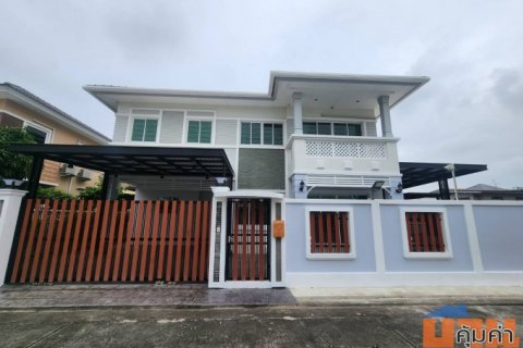 ให้เช่าบ้านเดี่ยว 2 ชั้น หลังริม ขนาด 62 ตร.ว. ซอยสวนสราญ ถนนบางเชือกหนัง 9 ตลิ่งชัน  รีโนเวทใหม่ พร้อมอยู่