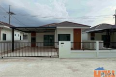 ขายบ้านเดี่ยวสวย มือ1 ชั้นเดียว 3 นอน 2 น้ำ โครงการ : ยู โฮม (U Home)  ทำเลทอง ใกล้อมตะ ชลบุรี