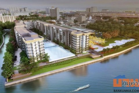 ขายคอนโด เดอะ โพลิแทน บรีซ ชั้น 7 อาคาร C วิวฝั่งแม่น้ำ ใกล้รถไฟฟ้า MRT สถานีพระนั่งเกล้า