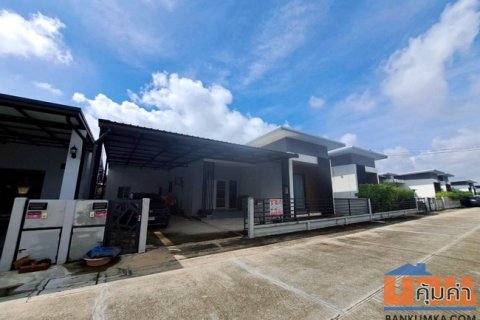 ขายบ้าน หมู่บ้านร็อคการ์เด้น สุวรรณภูมิ เฟส 3 ซอยหลวงแพ่ง 4/1 บางเสาธง สมุทรปราการ