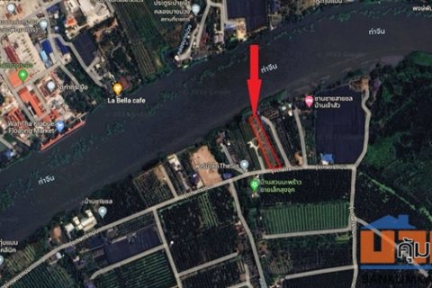 ขายที่ดิน (โฉนด) ติดแม่น้ำท่าจีน 1 ไร่ 2 งาน 60 ตร.ว. กระทุ่มแบน จ.สมุทรสาคร โทร 0925506068