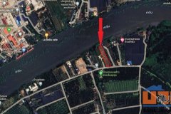 ขายที่ดิน (โฉนด) ติดแม่น้ำท่าจีน 1 ไร่ 2 งาน 60 ตร.ว. กระทุ่มแบน จ.สมุทรสาคร โทร 0925506068