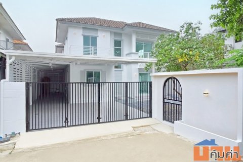 บ้านเดี่ยว รีโนเวทใหม่ พร้อมอยู่ พื้นที่กว้างเป็นส่วนตัว...พฤกษาวิลเลจ 35 คลองหลวง คลองสาม