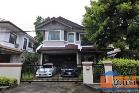 ให้เช่าบ้านเดี่ยว แต่งครบ พร้อมอยู่ หมู่บ้านเศรษฐสิริ วงแหวน–สุขาภิบาล 2