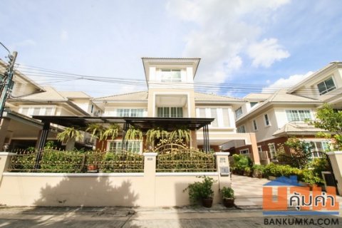 ให้เช่า บ้านเดี่ยว 3 ชั้น อิ่มอัมพร 2 สาทร ราชพฤกษ์ บางแวก 99.5 ตร.ว มีห้องนอนชั้นล่าง ใกล้รถไฟฟ้า BTS MRT บางหว้า