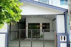 หมู่บ้านอินทราวิว ถนนนิมิตใหม่ มีนบุรี  มุมสวย