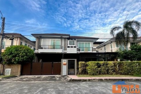 ให้เช่าและขายบ้านเดี่ยว 2 ชั้น 68 ตรว. 3 ห้องนอน โครงการภัสสร เพรสทีจ พัฒนาการ 38 ใกล้ทางด่วน