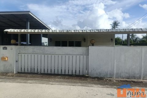 ขายบ้านเดี่ยวชั้นเดียว สไตล์โมเดิร์น ทำเลทอง ติดถนนซอย คลองวาฬ จังหวัดประจวบคีรีขันธ์