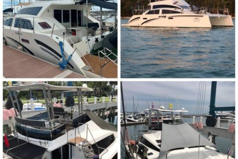 เรือคาตามารัน Island Spirit 390 แรงม้า ปี 2013