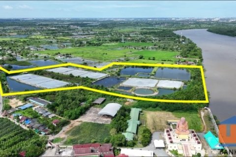 ขายที่ดินติดแม่น้ำบางปะกง 59 ไร่ ตรงข้ามท่าเรือบ้านโพธิ์ ต.บ้านโพธิ์ อ.บ้านโพธิ์ จ.ฉะเชิงเทรา