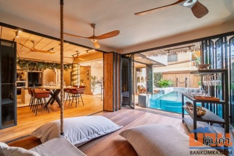 ขายบ้านพักหรูพลูวิลล่า 3 ชั้น สไตล์รีสอร์ทใจกลางเมืองกรุงเทพฯ  ซอยหมู่บ้านเปรมฤทัย 20 แยก 3 พร้อมเข้าอยู่ ประเวศ กรุงเทพ