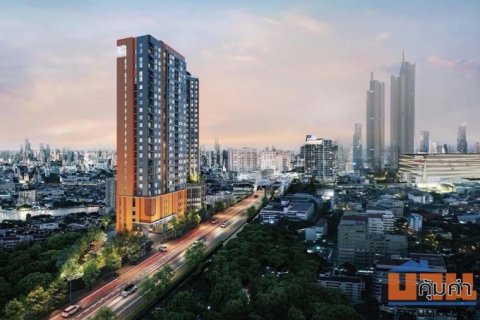 CM04340 ขายดาวน์ คอนโด โฟล บาย แสนสิริ FLO By Sansiri ถ.สมเด็จเจ้าพระยา
