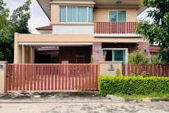 หมู่บ้านเอโทล มัลดีฟส์ บีช ศรีนครินทร์-หนามแดง บ้านทำเลติดหน้าสวนโครงการ ตกแต่งครบ พร้อมอยู่