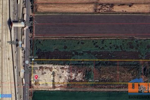 ขายที่ดินบึงคำพร้อยถมแล้ว 10 ไร่ ติดถนนเลียบด่วนลำลูกกา ผังที่ดินสีเหลือง พร้อมโฉนด ปทุมธานี