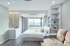 คอนโด ช้างคลาน เรสซิเดนท์ ห้องวิวภูเขา ตกแต่งใหม่ สะอาด โปร่งสบาย พร้อมอยู่