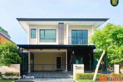 ขายด่วนบ้านเดี่ยว หมู่บ้าน เดอะ ทรัสต์ รังสิต-คลอง 4 โครงการติดถนนใหญ่ ใกล้เมือง เดินทางสะดวก