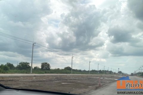 ขายที่ดิน 12 ไร่ ติดถนนเลียบคลองสี่ขวา โรจนะ สายเอเชีย ใกล้มอเตอร์เวย์บางปะอิน  098 7755 808