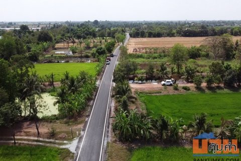 ขายที่ดิน ซอยสุวินทวงศ์ 96 ถนนสุวินทวงศ์ เนื้อที่ 20-2-30 ไร่ พร้อมสวนเกษตร