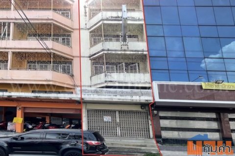 อาคารพาณิชย์ 4 ชั้น ติดถนน กาญจนาภิเษก - บางแค ใกล้ เดอะมอลล์ บางแค