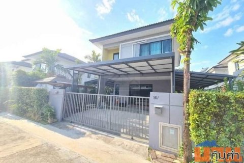 P871 ให้เช่า บ้านเดี่ยว 2 ชั้น หมู่บ้าน ดีไลท์บางนา-ศรีนครินทร์ ถ.หนามแดง Delight Bangna-Srinakarin เฟอร์พร้อมอยู่